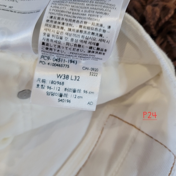 Levi's 511 Jeans W38 L32 Zipper Fly - Picture 2 of 7